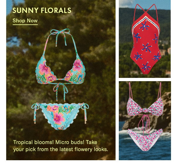 Sunny Floral Tropical blooms!