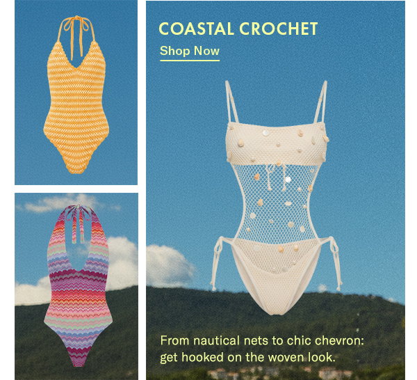 Coastal Crochet: From nautical nets to chic chevron
