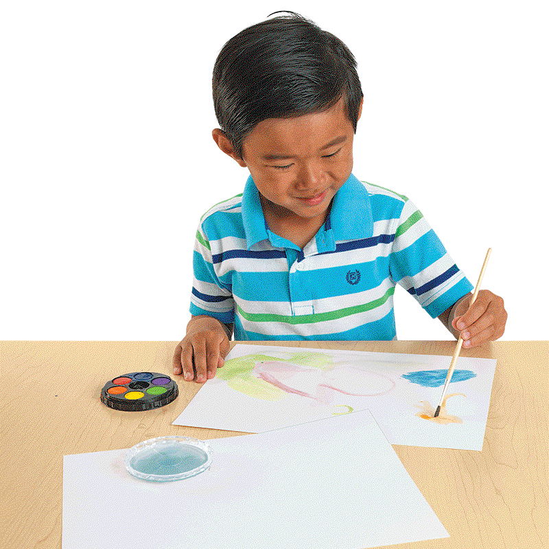 Colorations® Classroom Watercolor Paint Compacts - Set of 6 Trays