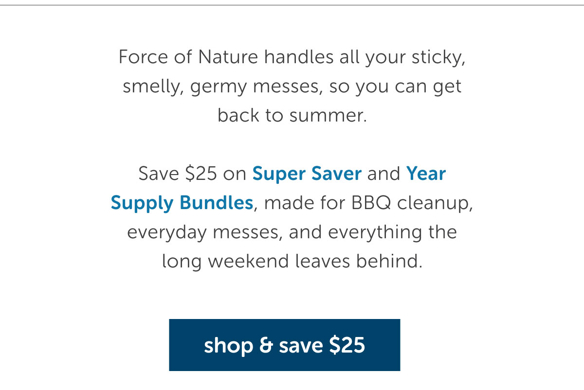 shop & save $25