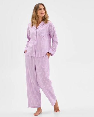 Long sleeve top and pants PJ set