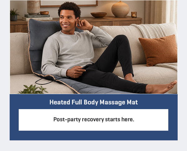 Heated Full Body Massage Mat