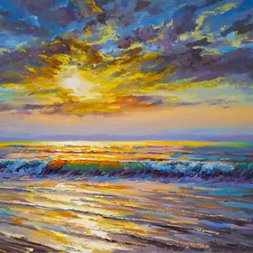 The Sea Welcoming Dawn