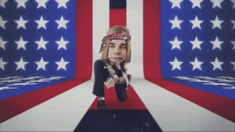 Star Spangled Rock gif