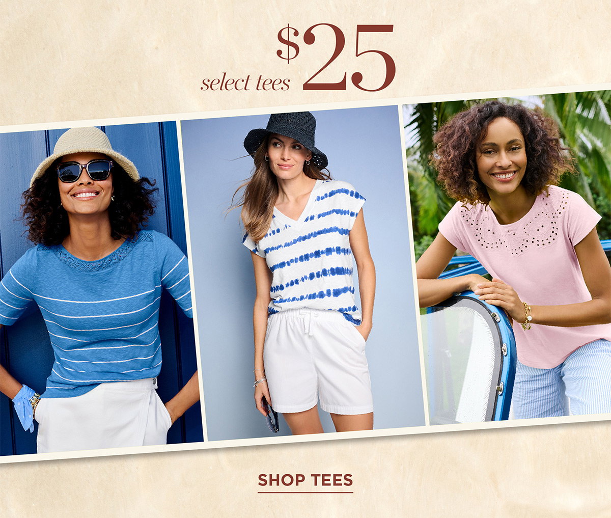 Select Tees $25 | Shop Tees