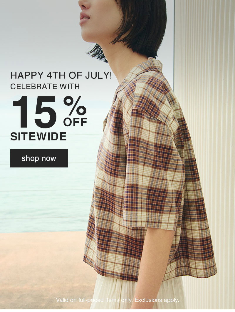 Shop 15% OFF SItewide
