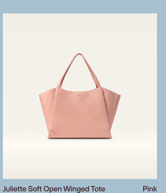 Juliette Soft Open Winged Tote 