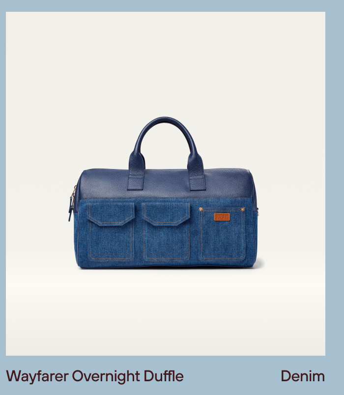 Wayfarer Duffle Denim