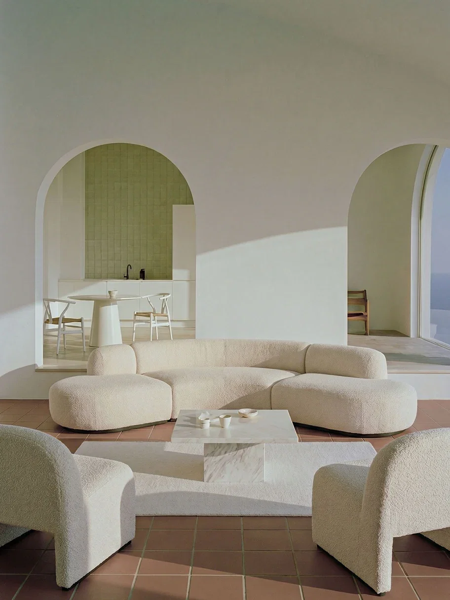 Muebles en blanco