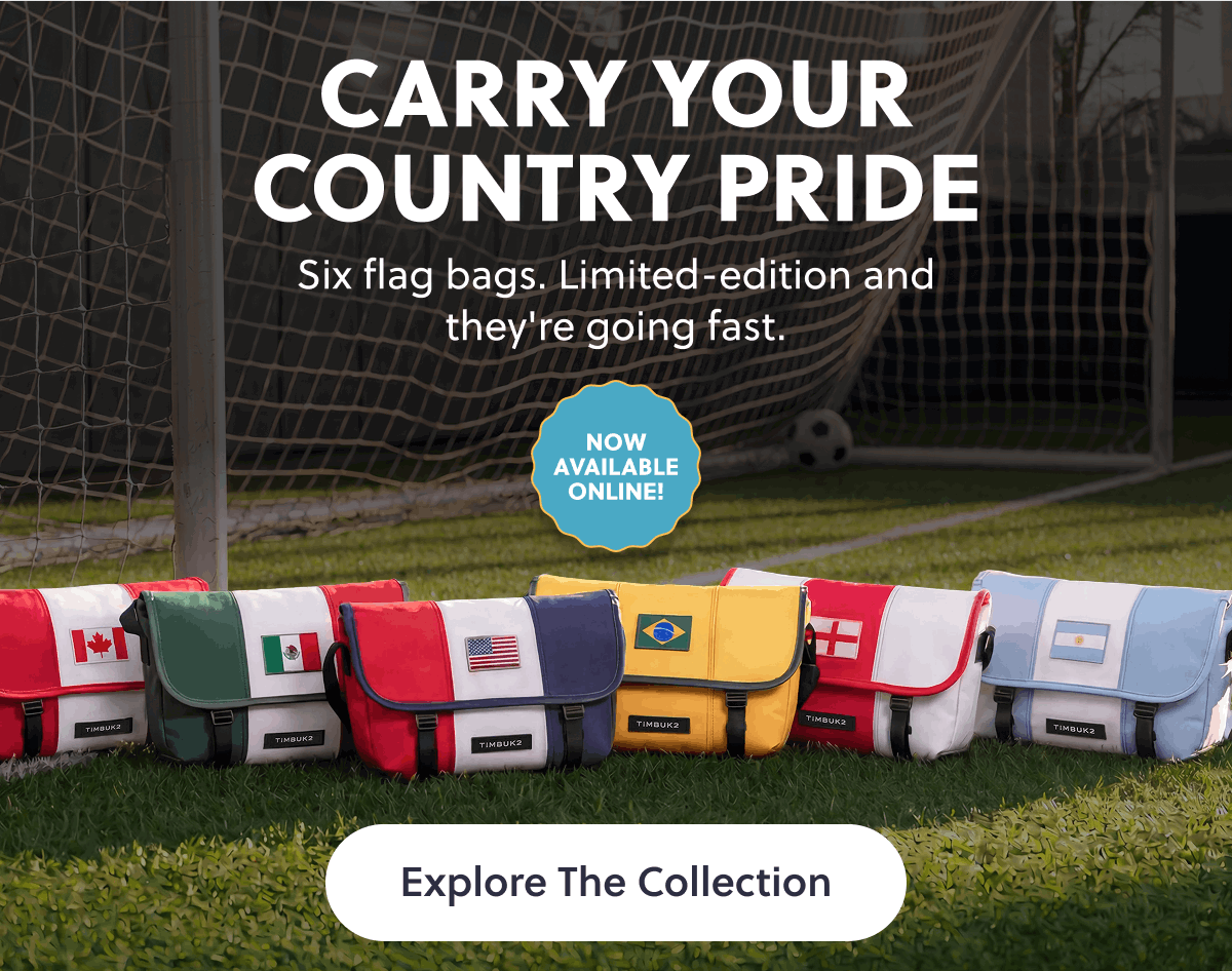 Carry Your Country Pride | Six flag bags. Limited-edition and they're going fast. | NOW AVAILABLE ONLINE! | Explore The Collection