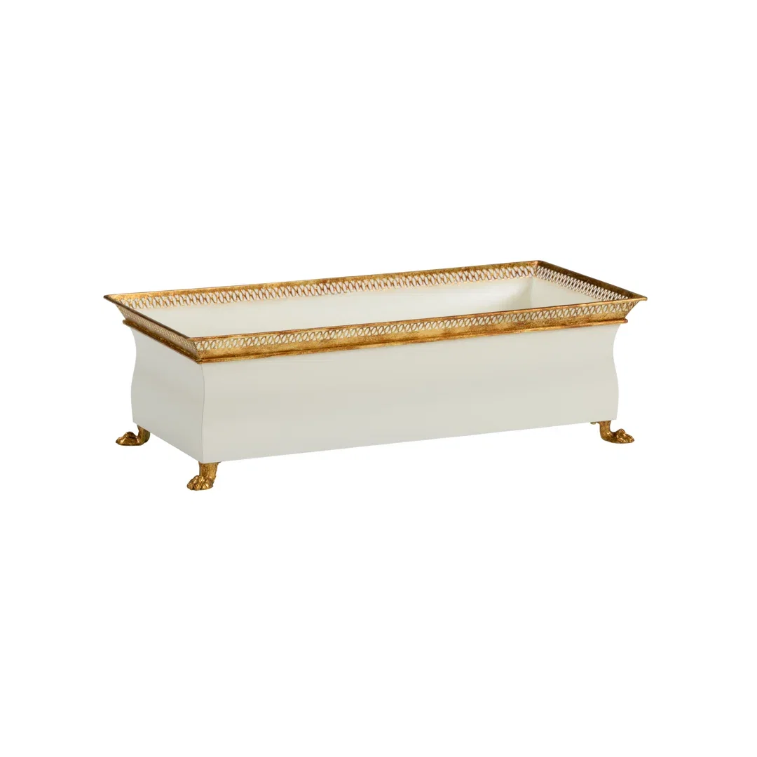 French Tole Iron Planter Box