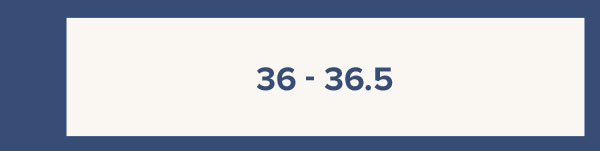 36 - 36.5