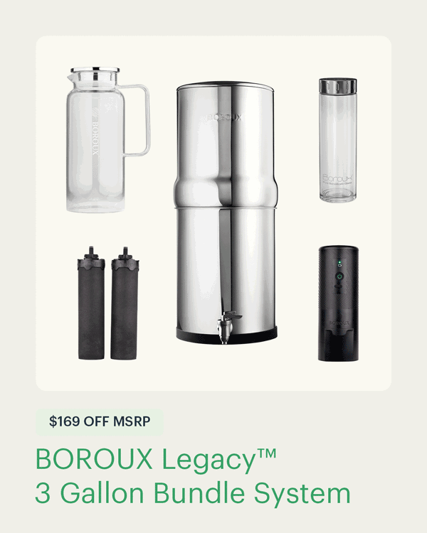 BOROUX Legacy™ 3 Gallon Bundle System
