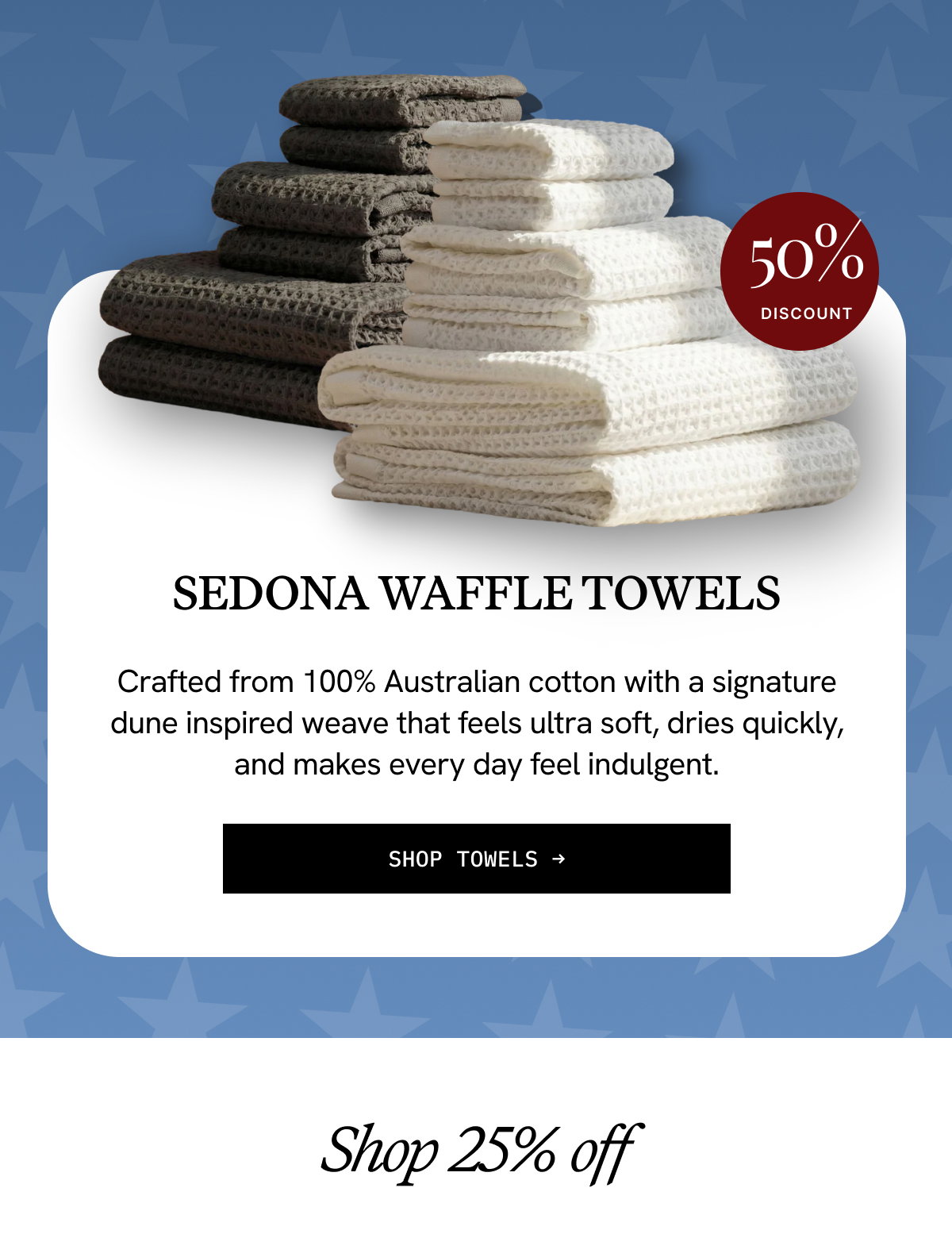 ITALIC | Sedona Waffle Towels