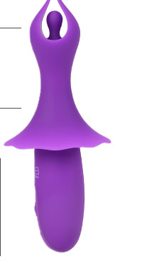 Maia Sienna Fluttering Silicone Vibrator