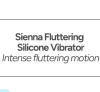 Maia Sienna Fluttering Silicone Vibrator