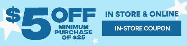 $5 OFF $25