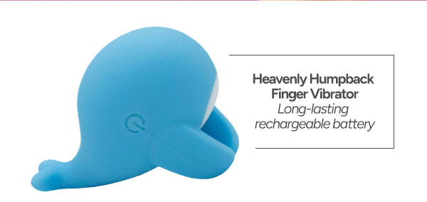 Heavenly Humpback Finger Vibrator - Natalie's Toy Box