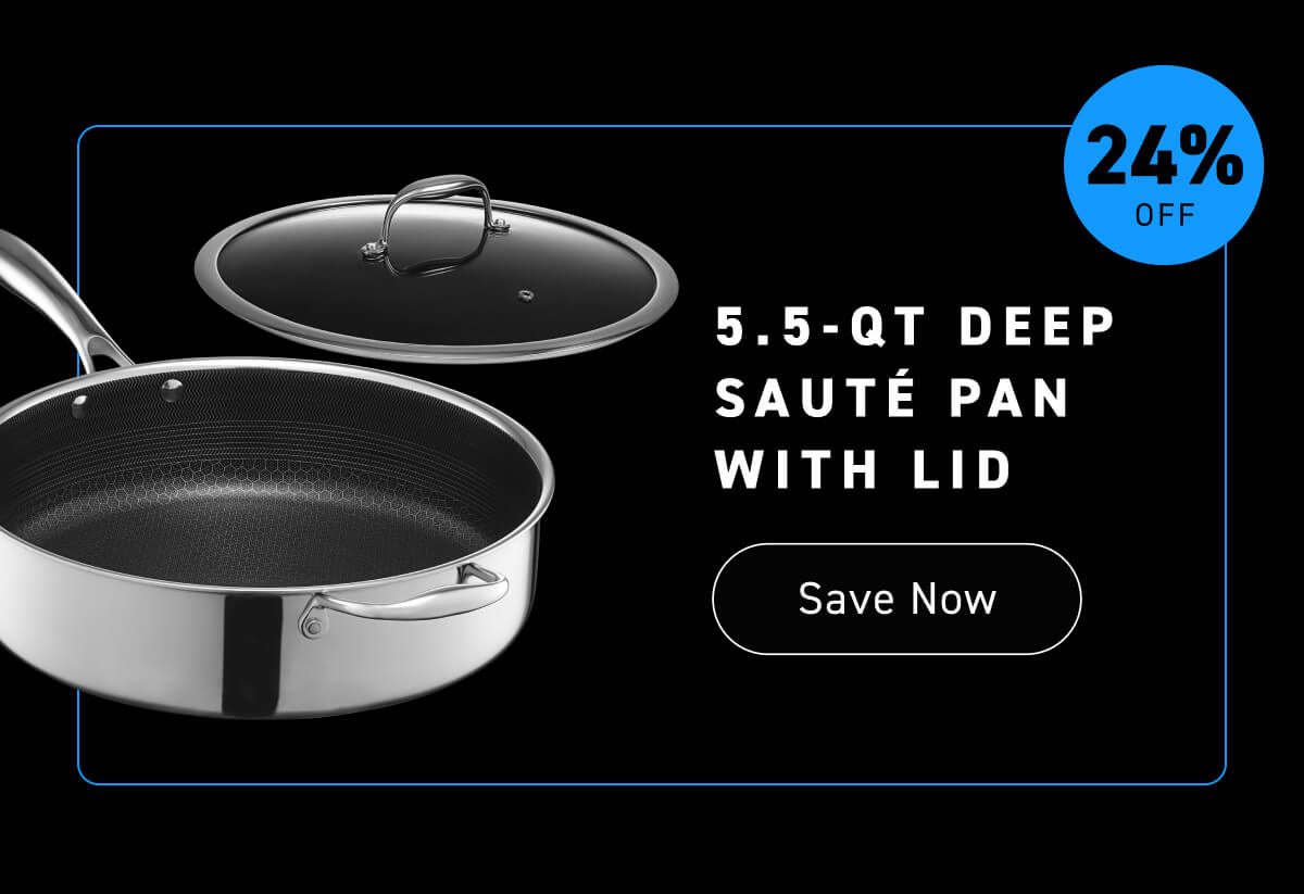 24% off 5.5-QT Deep Sauté Pan with Lid [Shop Now]