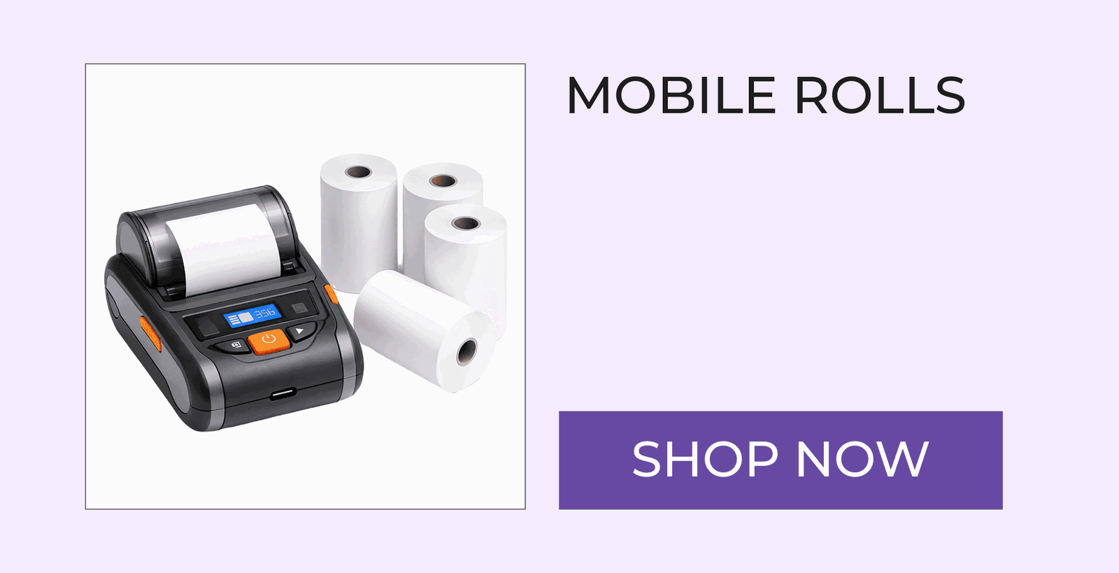 Mobile Printer Paper Rolls