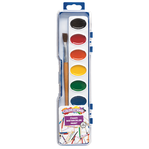 Colorations® Washable Watercolors 8 Color Palette