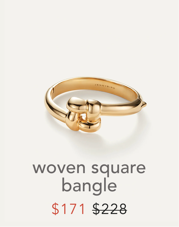 woven square bangle