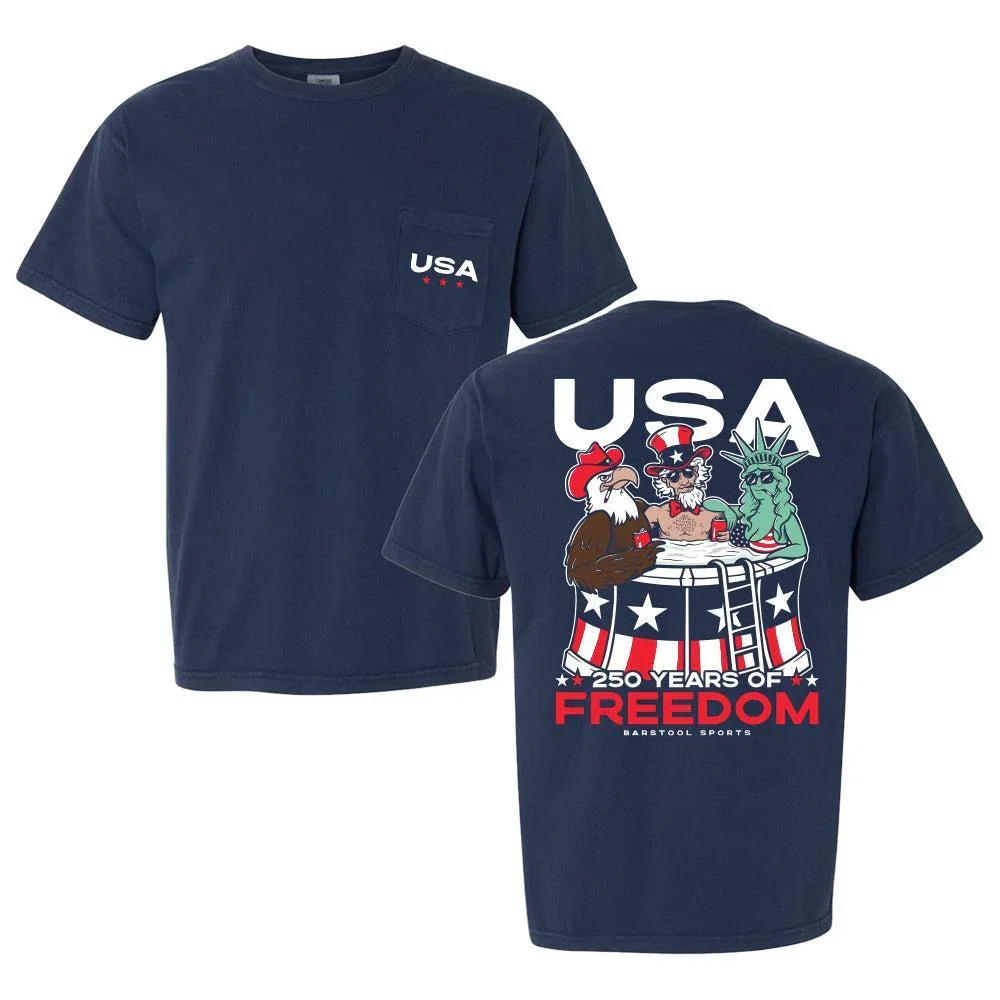 Image of 250 Years of Freedom Pocket Tee