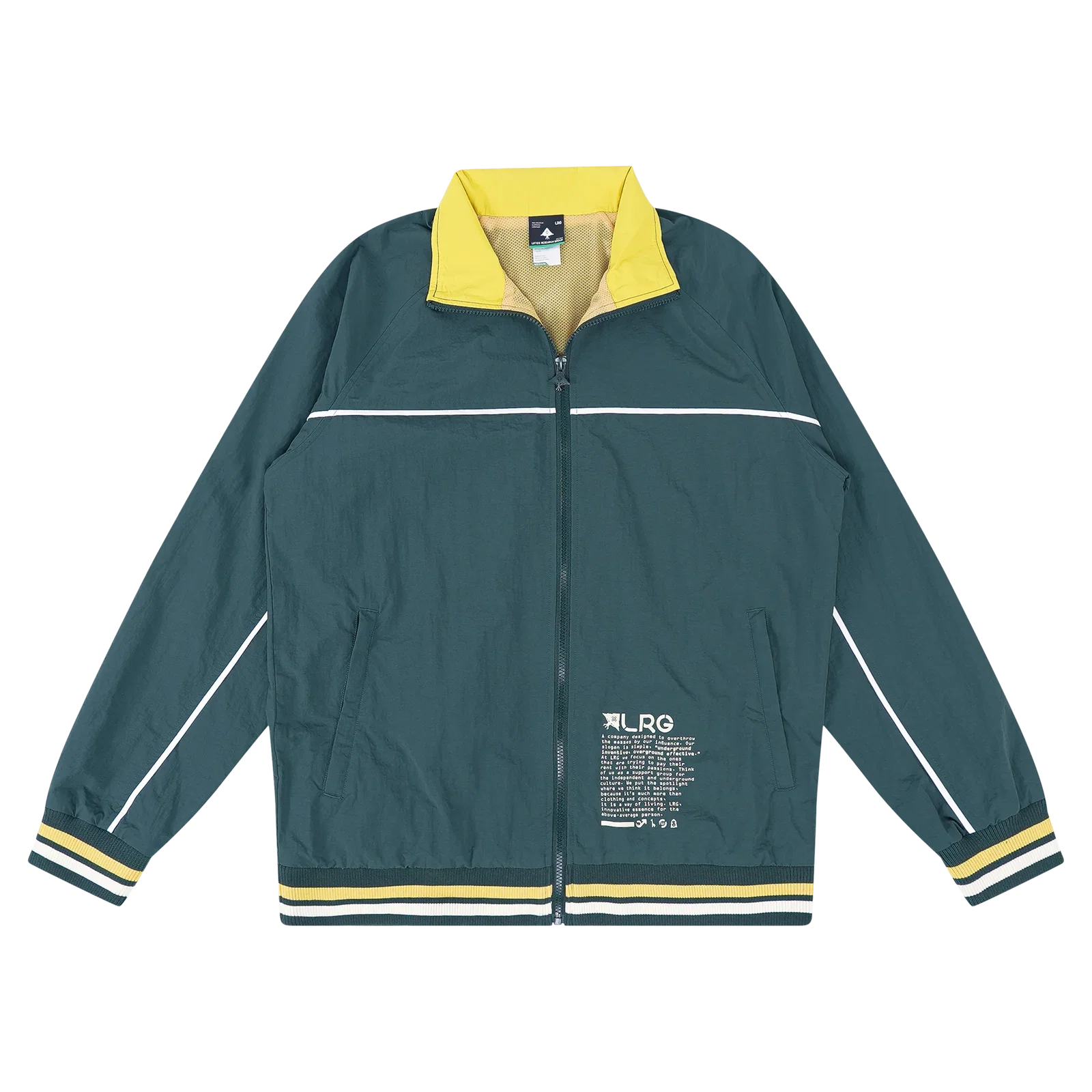 Image of TOP RANKIN TREES TRACK JACKET - Darkspruce