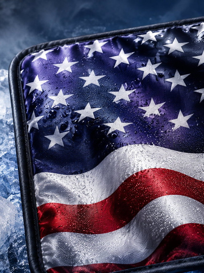 FlexiKold Large Gel Ice Pack - USA Flag - 1 Pack
