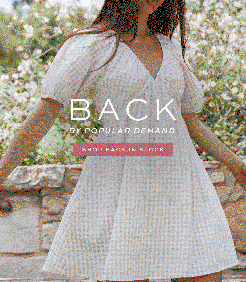 Back In Stock & 25% Off!
