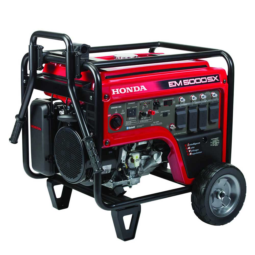 Image of Honda EM5000SXK3AN2 7,000 Peak Watt Electric Start Generator
