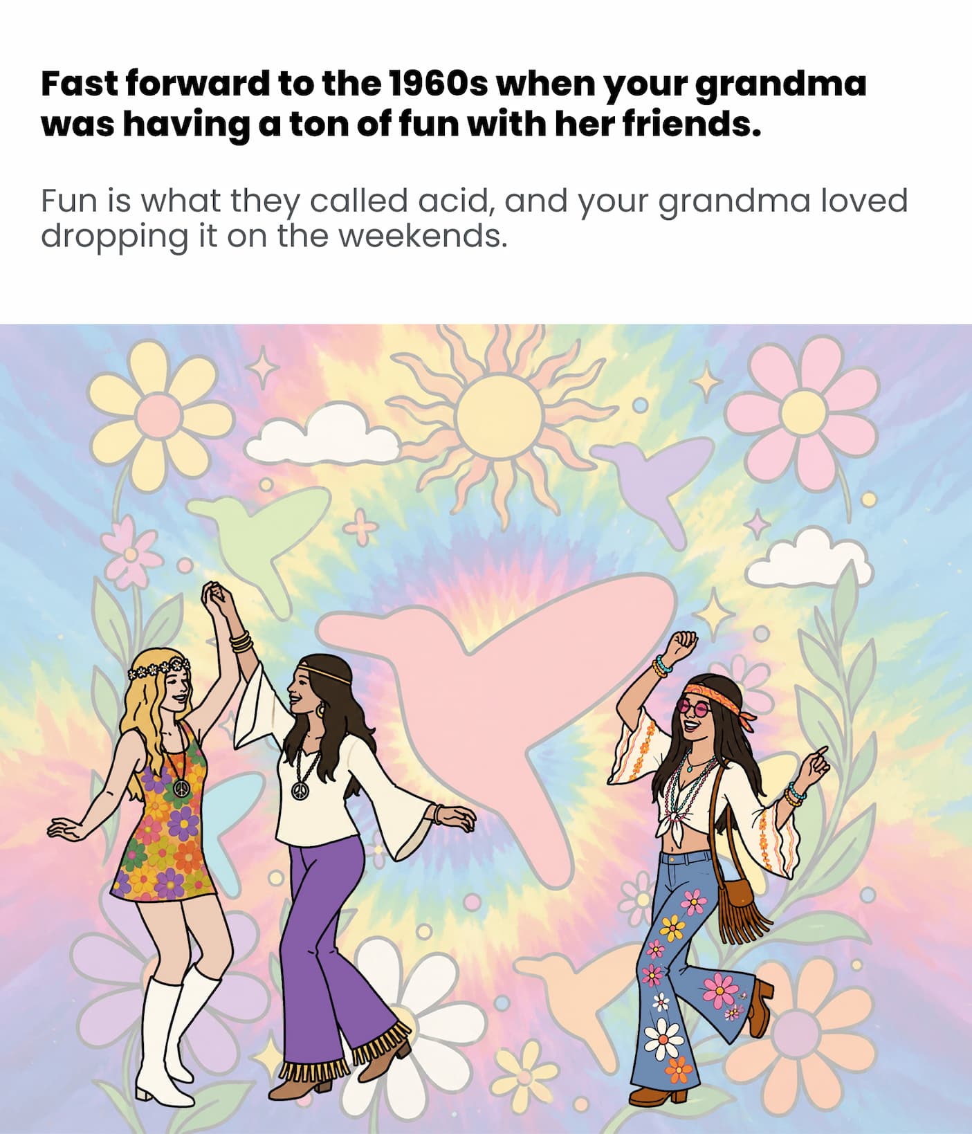 Your grandma loved the 60s