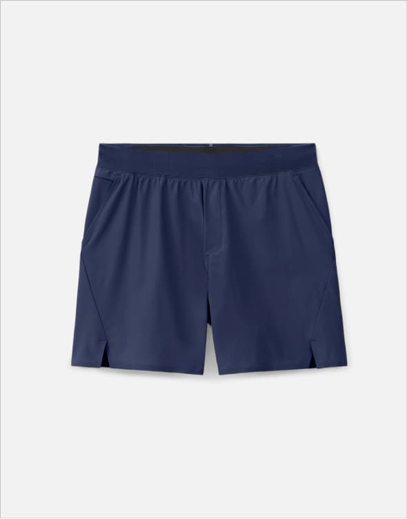 Shop Navy Blue Set Swim Short