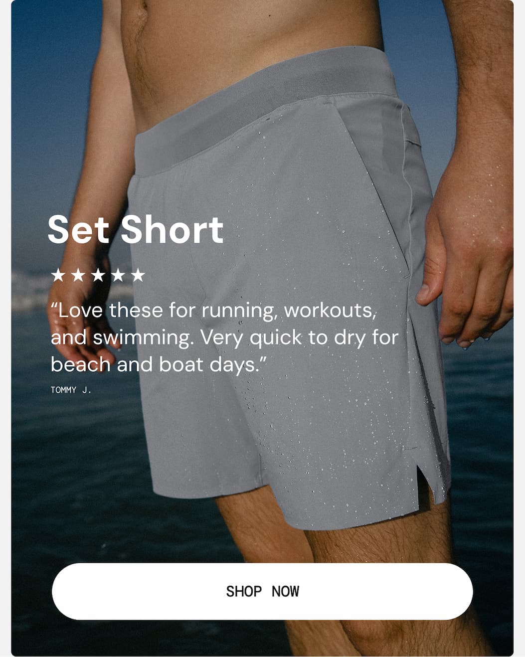 Set Short: Over 1,000 5-Star Reviews. Shop Ten Thousand's Hybrid Swim and Training Short