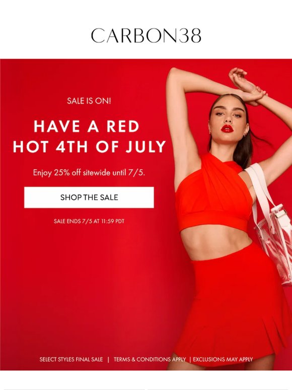 Have a Red Hot 4th of July