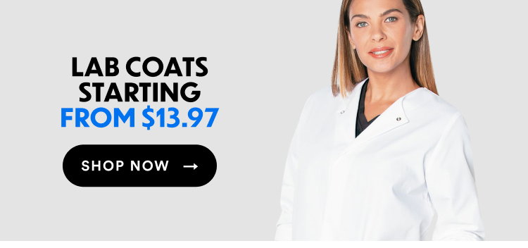 Lab Coats Starting From $13.97