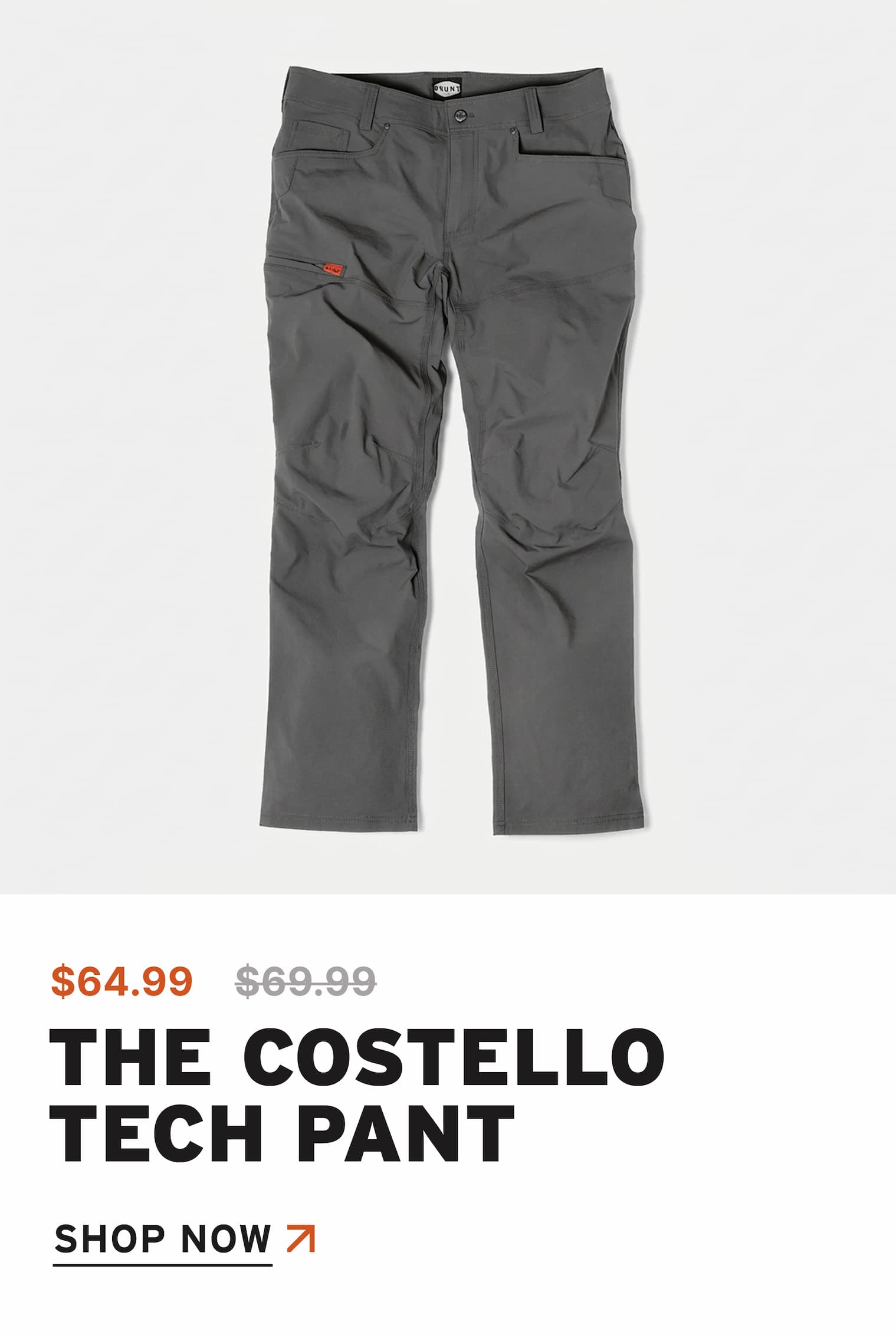 THE COSTELLO TECH PANT