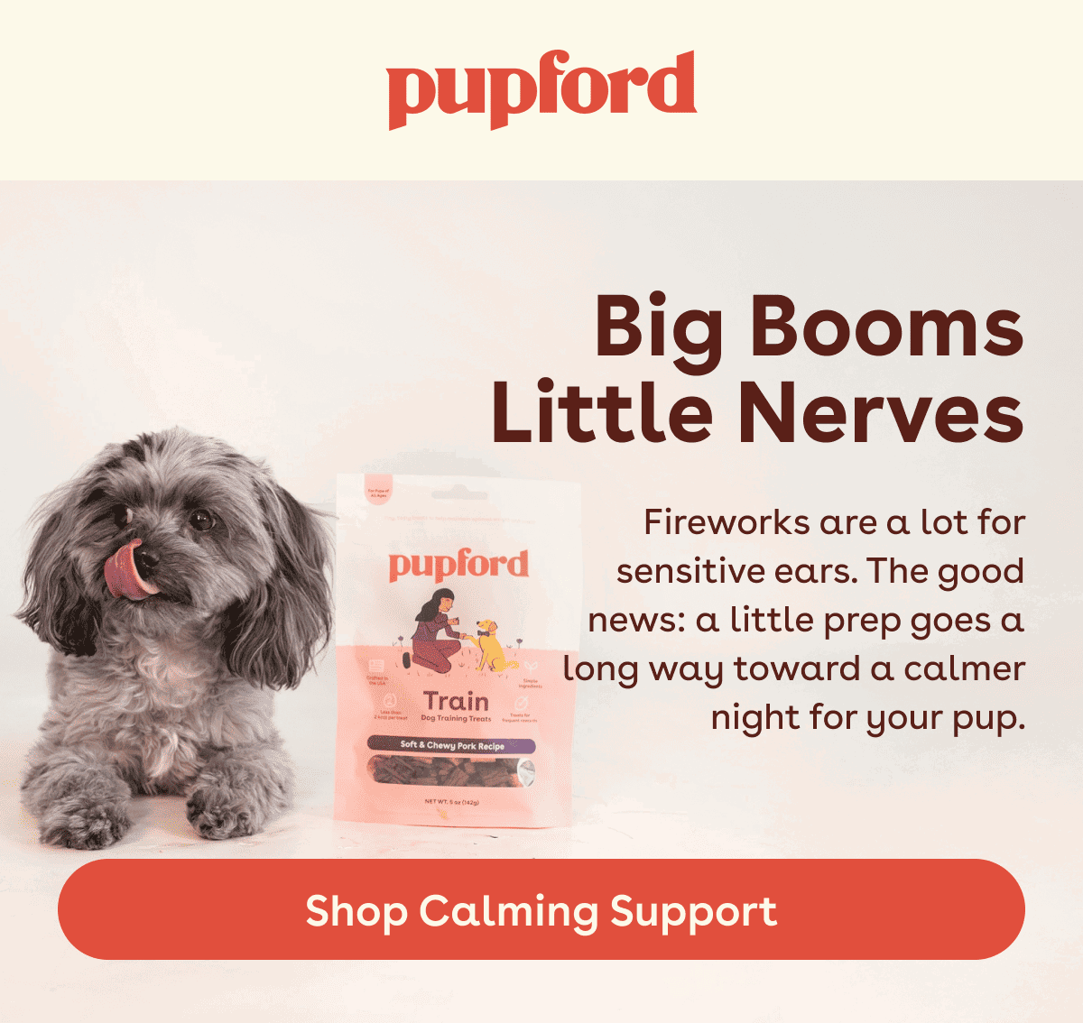Shop calming support 
