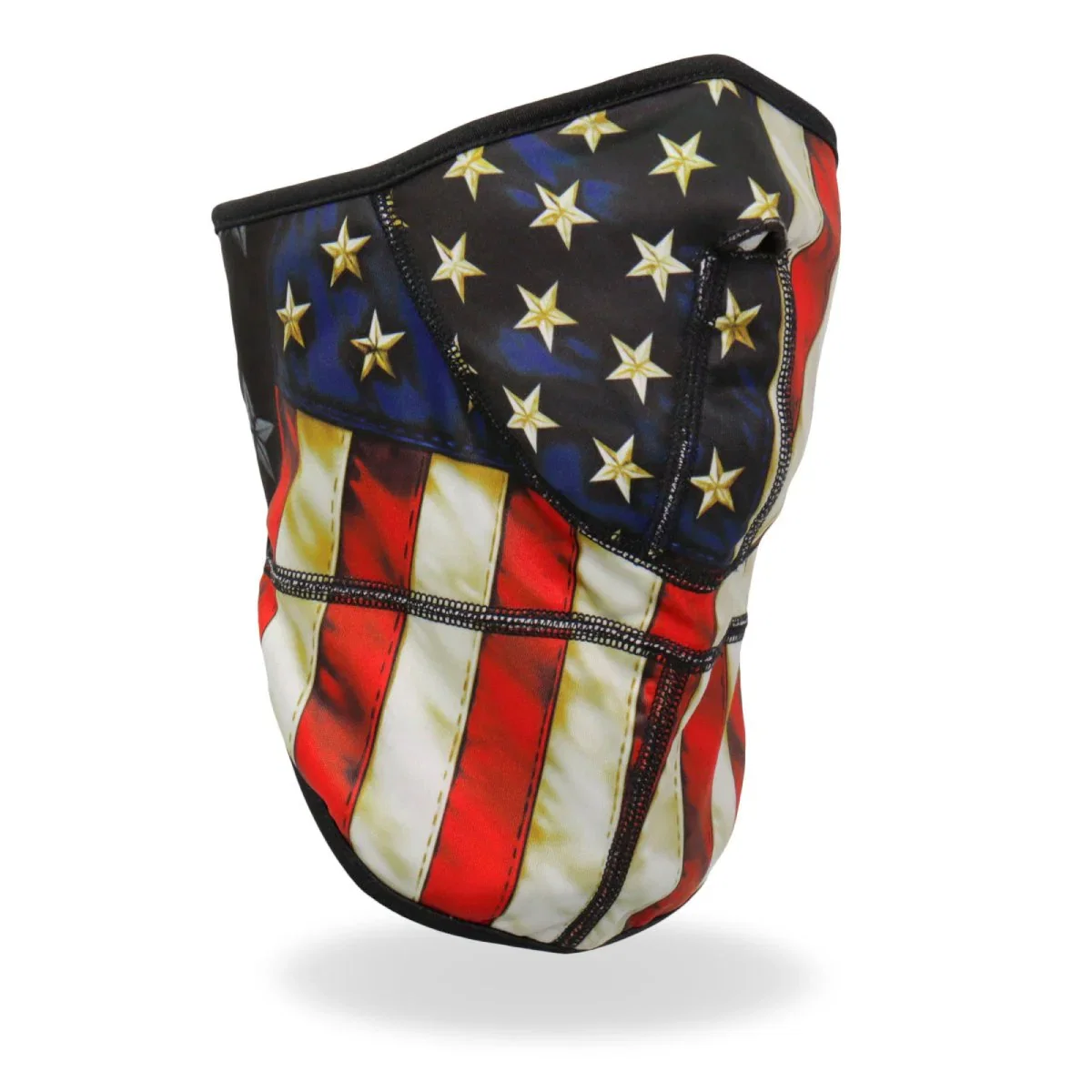 Image of Hot Leathers FWC2002 American Flag Face Wrap Neck Warmer