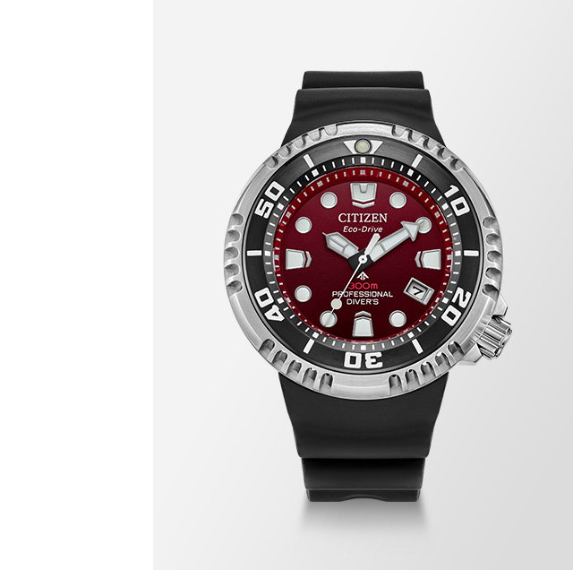 Promaster Dive E365 Red Dial BENEBiOL™ PU Strap BN1024-01Z
