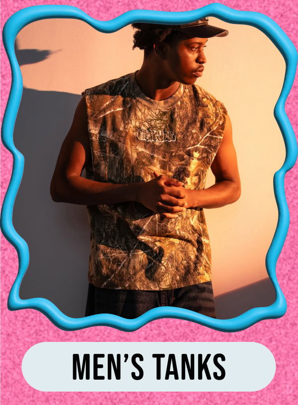 Buy one men's tank top, get another one 50% off! 