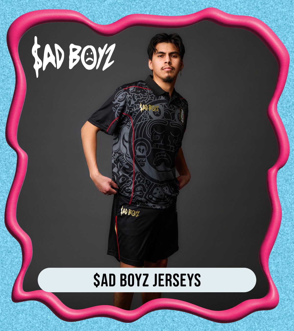 Shop Sad Boyz jerseys, featuring new styles for Team Mexico