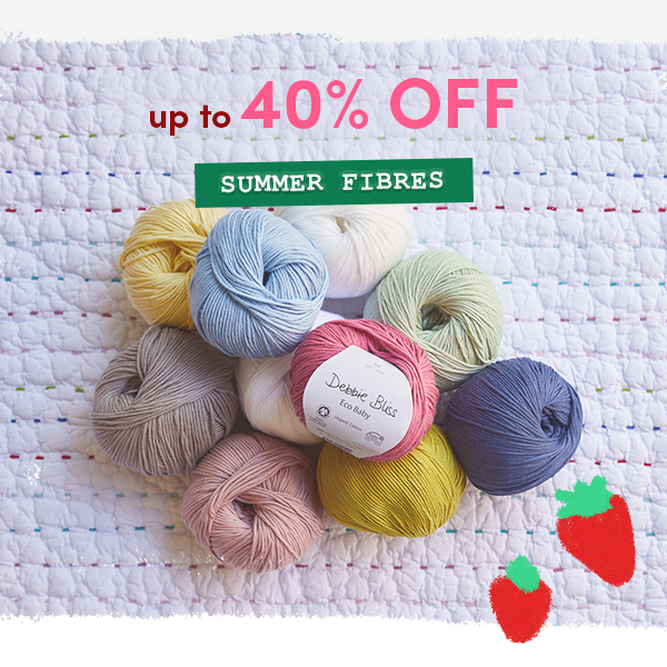 Up to 40% off summer fibres
