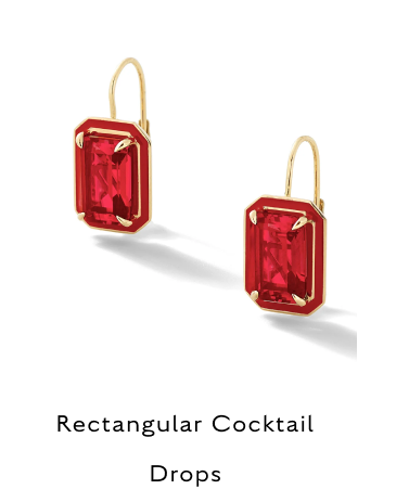 Rectangular Cocktail Drops