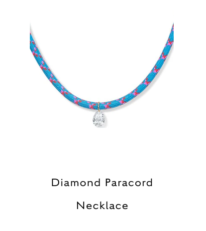 Diamond Paracord Necklace 
