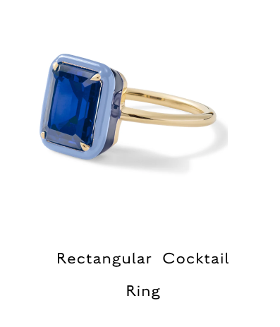 Rectangular Cocktail Ring