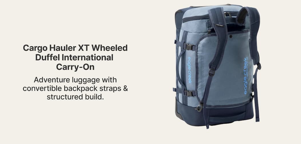 Cargo Hauler XT Wheeled Duffel International Carry-On  