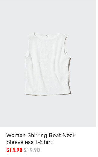 product3women0shirring0boat0neck0sleeveless0tshirt