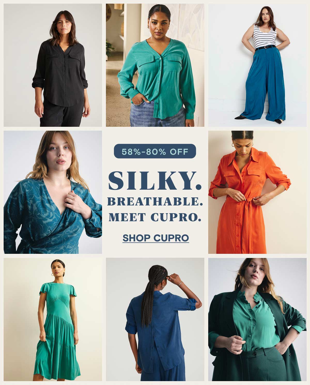 Shop Cupro on Sale