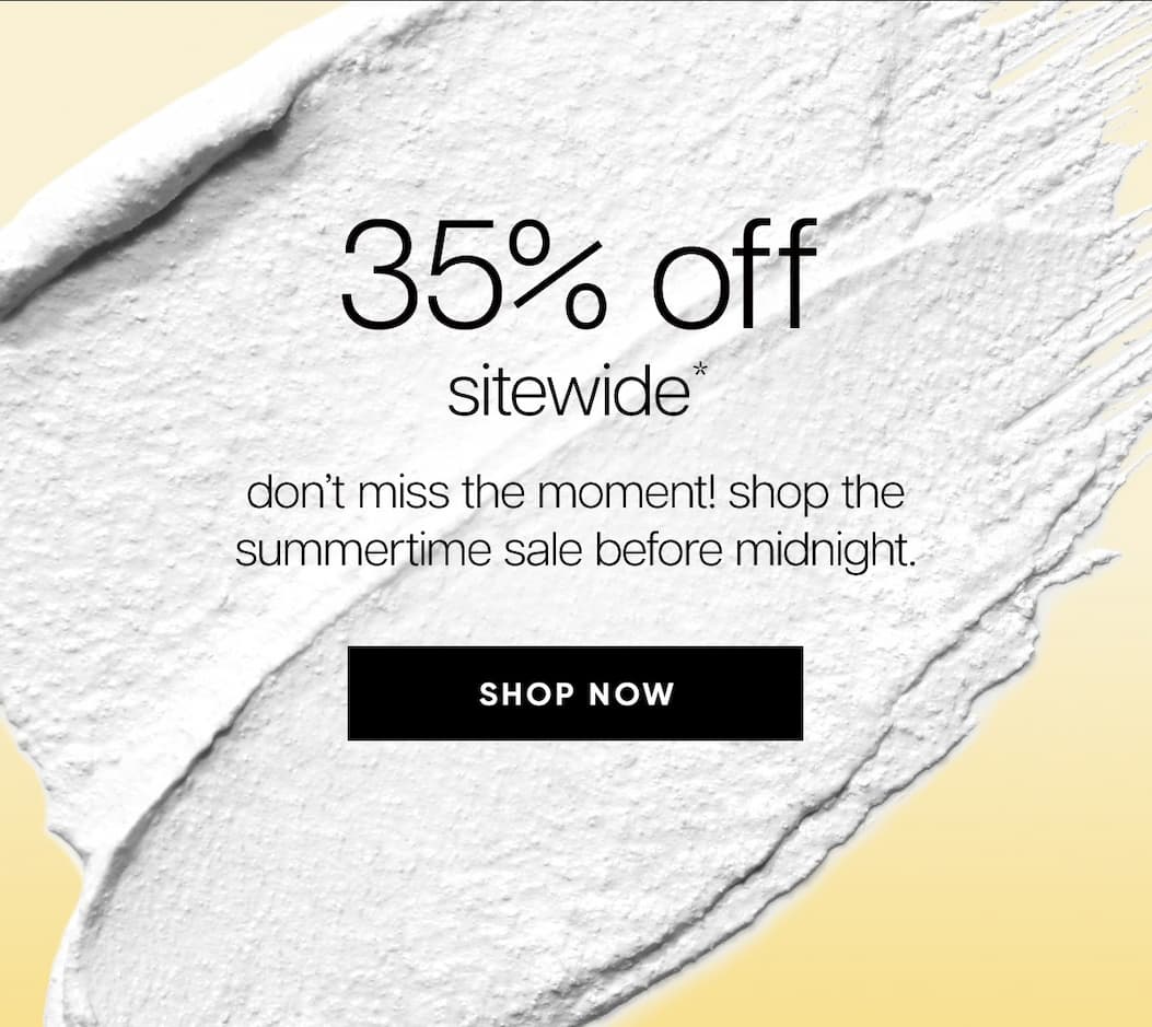 35% off + free shipping